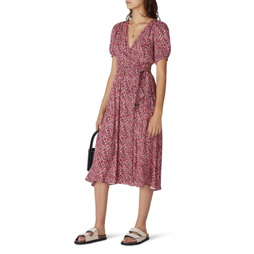 BA&SH Noemi Floral Dress Size Extra Small